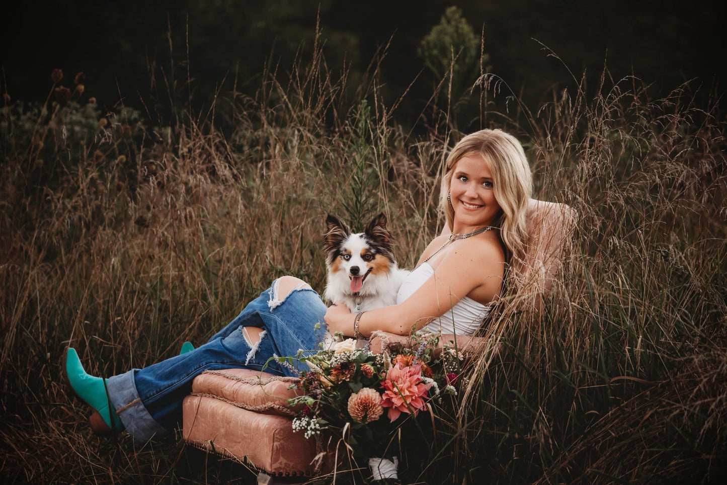 Photography Custom Hand Tied Bouquet Package