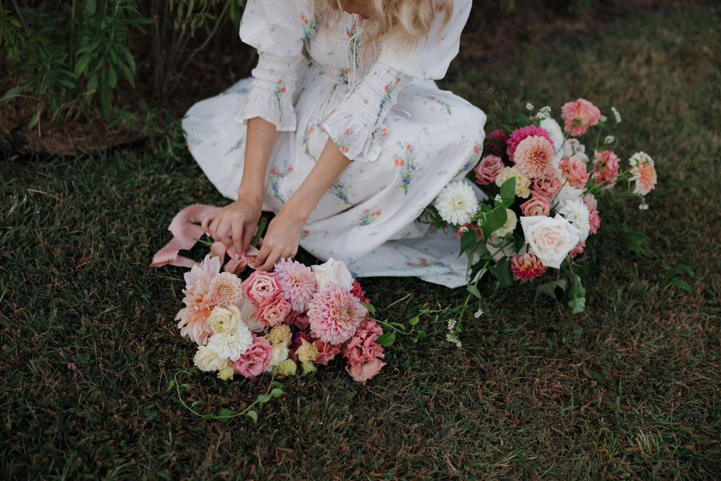Photography Custom Hand Tied Bouquet Package